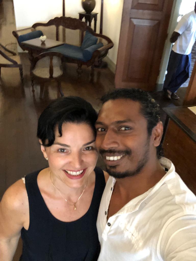 Scenic train through tea country