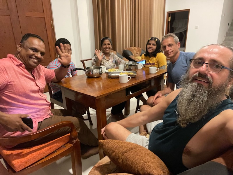 Manas from USA exploring Sri Lanka cultural tour